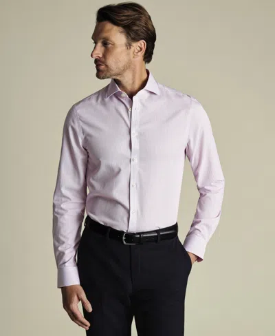 CHARLES TYRWHITT MEN'S NON-IRON CHECK DRESS SHIRT