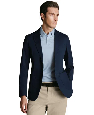 Charles Tyrwhitt Men's Stretch Slim-fit Blazer In Blue