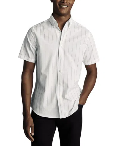 Charles Tyrwhitt Men's Stripe Poplin Shirt