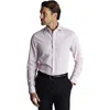 Charles Tyrwhitt Non-iron Poplin Check Shirt In Pink