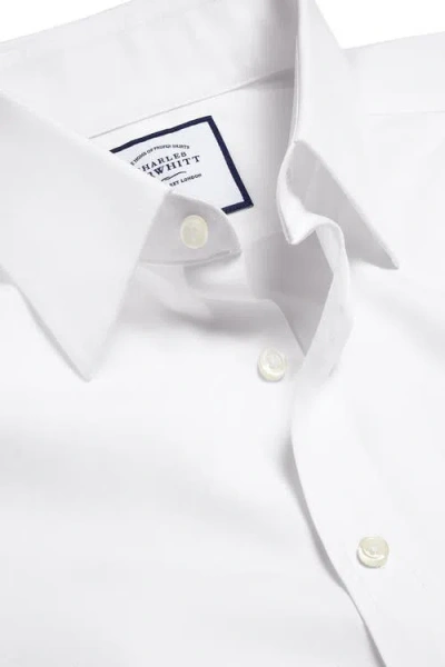 Charles Tyrwhitt Non-iron Poplin Slim Fit Shirt Single Cuff