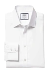 Charles Tyrwhitt Non-iron Twill Cutaway Slim Fit Shirt Double Cuff