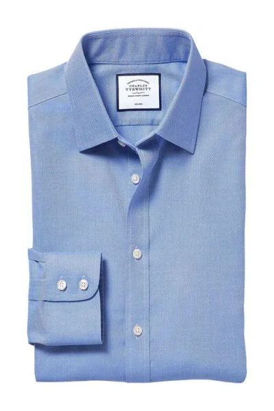 Charles Tyrwhitt Non-iron Royal Oxford Slim Fit Shirt Single Cuff