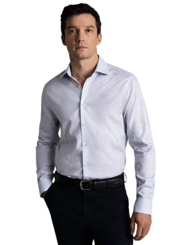 Charles Tyrwhitt Non-iron Stretch Decorative Print Slim Fit Shirt In Animal Print