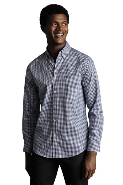 Charles Tyrwhitt Non-iron Stretch Poplin Check Shirt