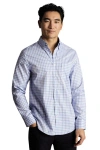 Charles Tyrwhitt Non-iron Stretch Poplin Check Shirt