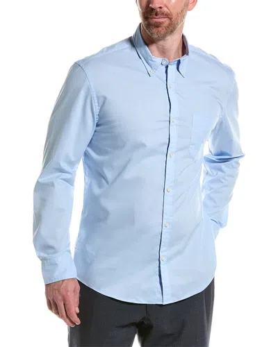 Charles Tyrwhitt Non-iron Stretch Poplin Shirt In Blue