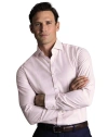 Charles Tyrwhitt Non-iron Twill Stripe Shirt In Animal Print