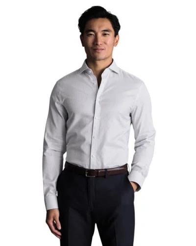 Charles Tyrwhitt Non-iron Twill Stripe Shirt In Animal Print