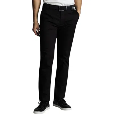 Charles Tyrwhitt Performance Chinos In Black