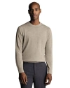 Charles Tyrwhitt Pure Merino Crew Neck Sweater In Gray