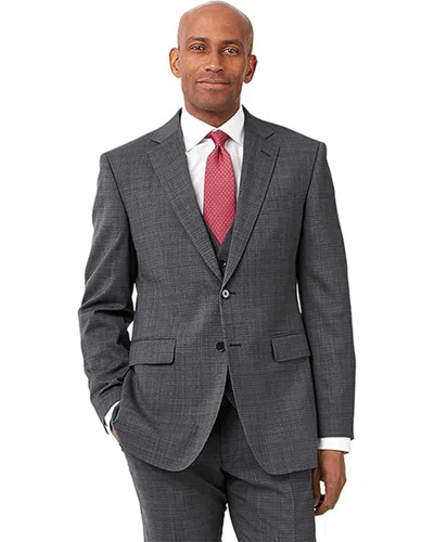Charles Tyrwhitt Semi Plain Slim Fit Suit Jacket In Gray