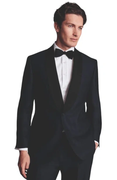 Charles Tyrwhitt Shawl Lapel Dinner Suit Jacket In Dark Navy