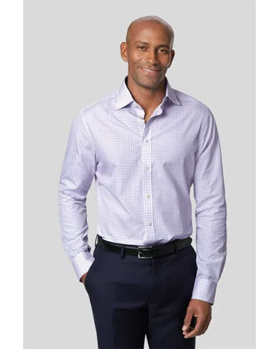 Charles Tyrwhitt Slim Fit Egyptian Check Shirt In Purple