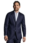 CHARLES TYRWHITT SLIM FIT NATURAL STRETCH TWILL SUIT JACKET