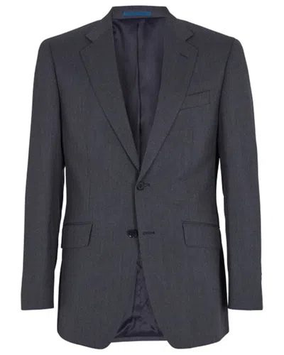 Charles Tyrwhitt Slim Fit Proper Wool Blazer In Blue