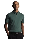 Charles Tyrwhitt Smart Jersey Polo In Green
