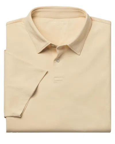 Charles Tyrwhitt Smart Jersey Wool Polo Shirt In Brown