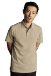 CHARLES TYRWHITT SOLID SHORT SLEEVE COTTON TYRWHITT PIQUE POLO