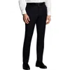 Charles Tyrwhitt Stretch Wool Trousers In Blue