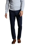 Charles Tyrwhitt Ultimate Non-iron Chinos In Blue