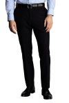 Charles Tyrwhitt Ultimate Performance Suit Trousers In Black