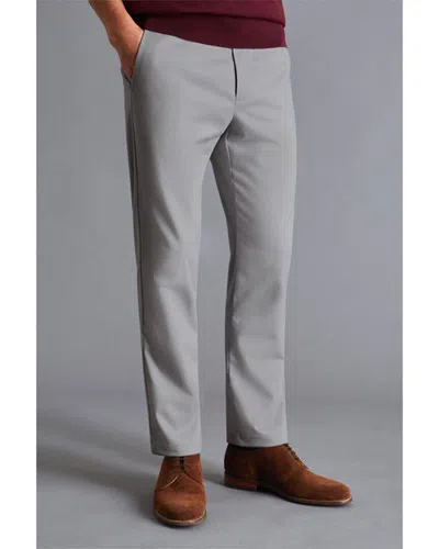 Charles Tyrwhitt Updated Smart Slim Fit Casual Chino In Gray