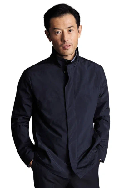 Charles Tyrwhitt Windbreaker In Denim Blue