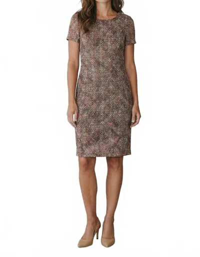 Charles Vögele Short-sleeve Knee-length Dress In Multi