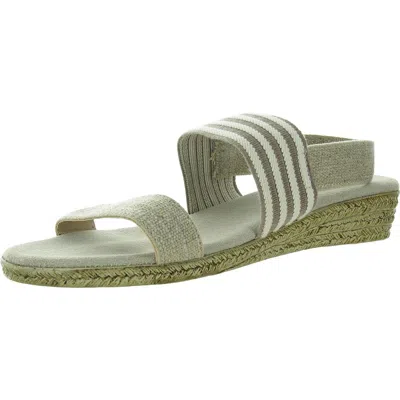 Charleston Shoe Co. Gladys Womens Stretch Slingback Sandals In Multi