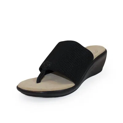 Charleston Shoe Co. Hilton Sandal In Black