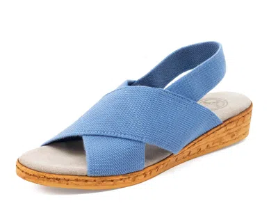 Charleston Shoe Co. Women's Atlantic Sandal Shoes In Cornflower In Blue