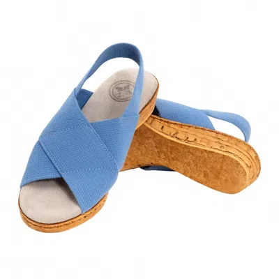Charleston Shoe Co. Women's Atlantic Sandals In Cornflower In Blue