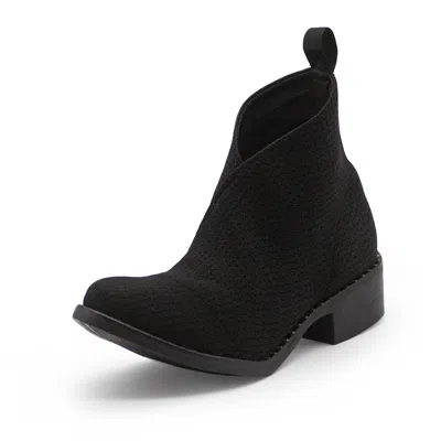 Charleston Shoe Co. Women's Barcelona Ankle Boots In Black Woven