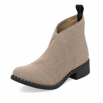 Charleston Shoe Co. Women's Barcelona Ankle Boots In Falcon In Brown