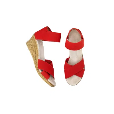 Charleston Shoe Co. Women's Cannon Sandals In Red