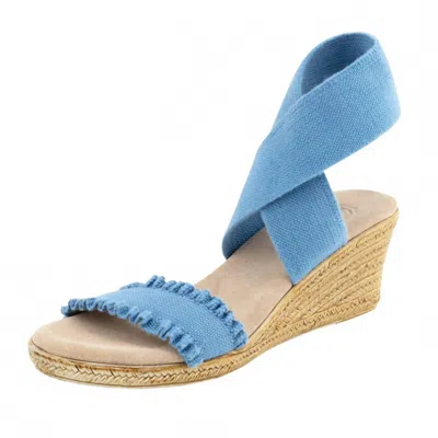 Charleston Shoe Co. Women's Carolina Sandals In Cornflower Ruffle In Multi