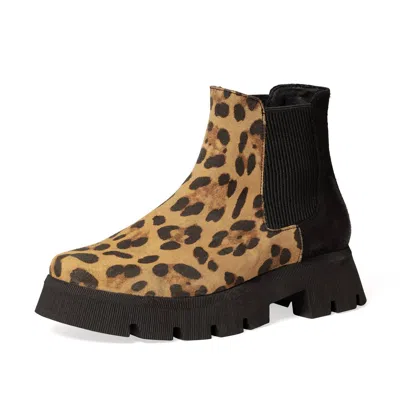 Charleston Shoe Co. Women's Holland Boot In Lepard Black