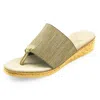 Charleston Shoe Co. Women's Iop Wedge Sandal In Beige In Beige