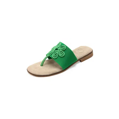Charleston Shoe Co. Women's Morris Sandals In Green Flower