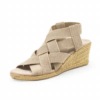 Charleston Shoe Co. Women's Ravanel Sandal In Linen In Multi