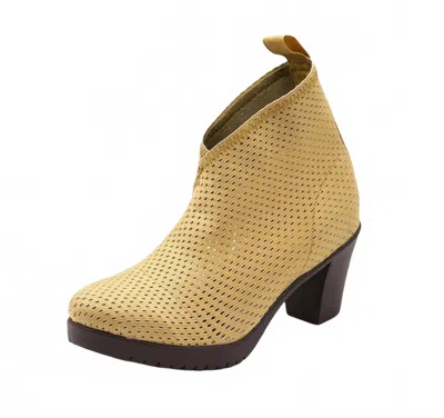 Charleston Shoe Co. Women's Torino Boot In Tan Mesh In Nude