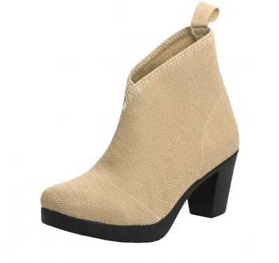 Charleston Shoe Co. Women's Torino Boots In Brown Herringbone