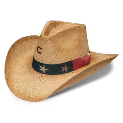 Charlie 1 Horse Men's Stars & Stripes Hat In Brown