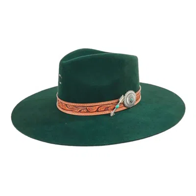 Charlie 1 Horse White Sands Felt Hat In Green