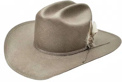 Charlie 1 Horse Women's Hold My Halo Lainey Wilson Shantung Straw Hat In Grey In Gray