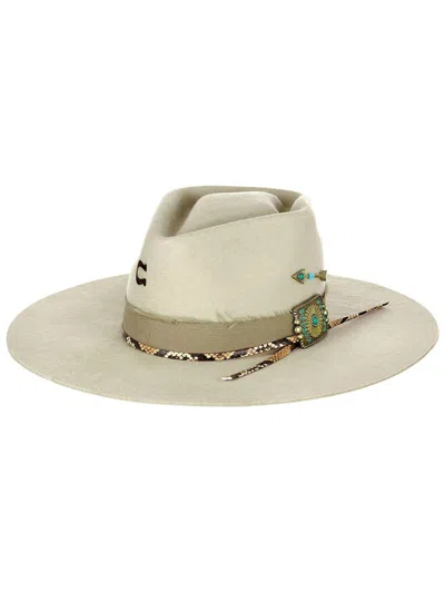 Charlie 1 Horse Women's Spearpoint Hat In Natural In White