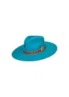 Charlie 1 Horse Women's Wool Cowboy Hat In Turquoise