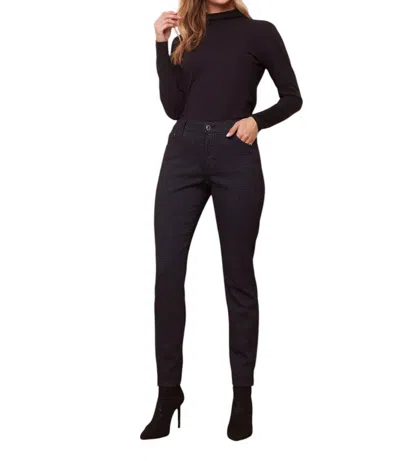 Charlie B Ankle Zip Jeans In Black