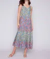 Charlie B Ayla Glory Maxi Dress In Multi